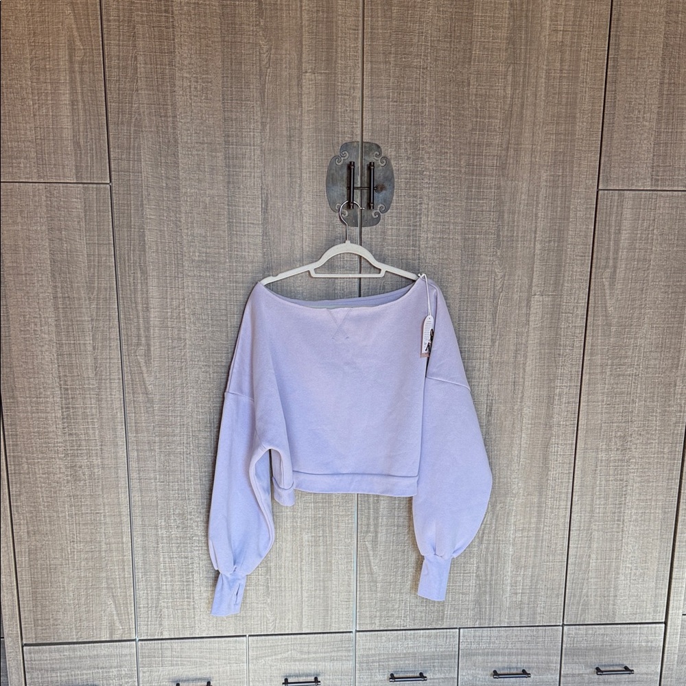 Blogilates Off the Shoulder‎ Sweatshirt